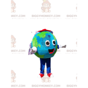 Earth BIGGYMONKEY™ maskotdräkt. Jordens kostym - BiggyMonkey