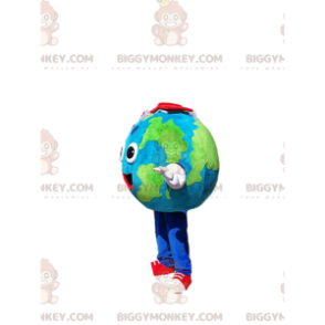 Earth BIGGYMONKEY™ maskotdräkt. Jordens kostym - BiggyMonkey
