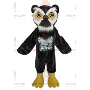 Brown Owls BIGGYMONKEY™ Mascot Costume. Owls costume -