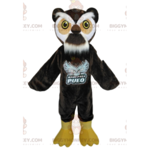 Disfraz de mascota Brown Owls BIGGYMONKEY™. DISFRAZ BÚHOS -