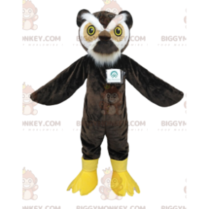 Disfraz de mascota Brown Owls BIGGYMONKEY™. DISFRAZ BÚHOS -