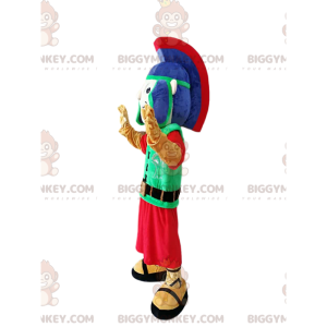 Traje de mascote BIGGYMONKEY™ de guerreiro romano com seu