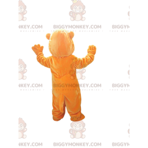 Costume de mascotte BIGGYMONKEY™ de castor orange très