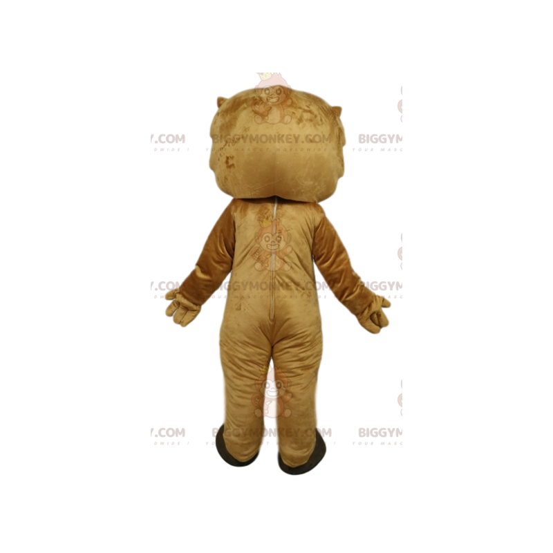 Costume de mascotte BIGGYMONKEY™ de lion avec de beaux yeux