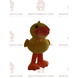 Disfraz de mascota BIGGYMONKEY™ de pollito amarillo. disfraz de