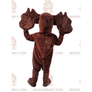 Costume da mascotte Caribou BIGGYMONKEY™. costume caribù -