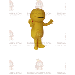 Costume da mascotte BIGGYMONKEY™ da uomo giallo. Costume da
