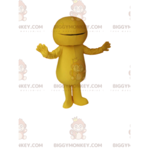 Yellow Man BIGGYMONKEY™ Mascot Costume. Yellow man costume –