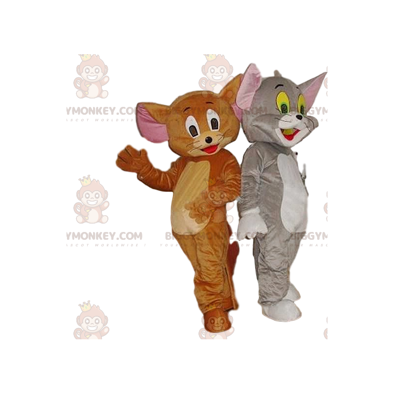 BIGGYMONKEY™ Mascot Costume Duo fra Tom & Jerry. Tom & Jerry