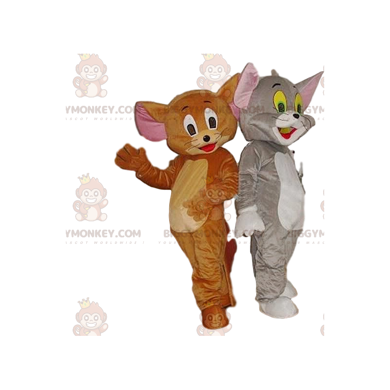 BIGGYMONKEY™ Mascot Costume Duo Tom & Jerryltä. Tom & Jerry