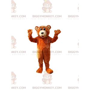 Braunbär BIGGYMONKEY™ Maskottchen-Kostüm. Kostüm Braunbär -