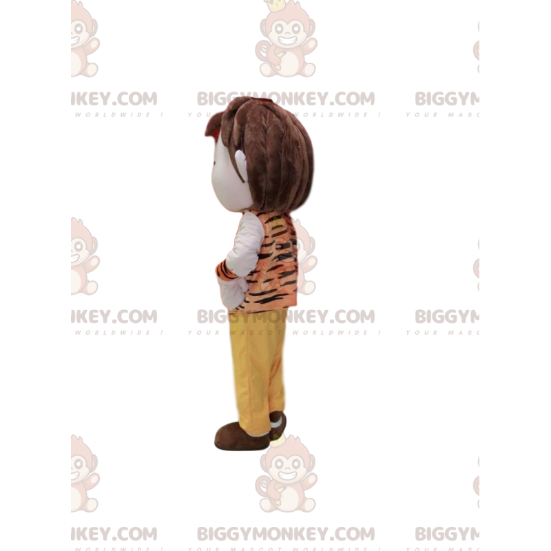 Costume da mascotte BIGGYMONKEY™ da bambino con completo in