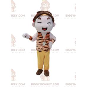 Costume da mascotte BIGGYMONKEY™ da bambino con completo in