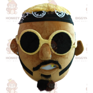 Disfraz de mascota Urban Style Man BIGGYMONKEY™ con gafas de