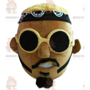 Disfraz de mascota Urban Style Man BIGGYMONKEY™ con gafas de