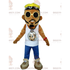 Costume da mascotte da uomo in stile urbano BIGGYMONKEY™ con