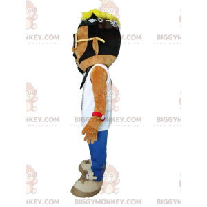 Traje de mascote masculino estilo urbano BIGGYMONKEY™ com