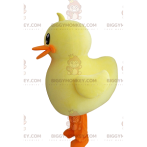 Disfraz de mascota BIGGYMONKEY™ de pollito amarillo muy