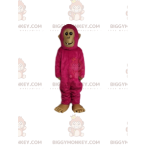 Costume da mascotte BIGGYMONKEY™ scimmia fucsia. Costume da