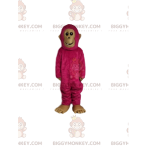 Στολή μασκότ BIGGYMONKEY™ μαϊμού Fushia. Φούξια κοστούμι μαϊμού