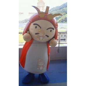 Asian Character Samurai BIGGYMONKEY™ Mascot Costume –