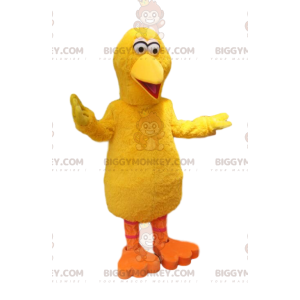 Bardzo komiczny kostium maskotki żółta kaczka BIGGYMONKEY™.