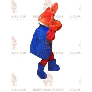 Costume de mascotte BIGGYMONKEY™ de renard rouge en tenue de