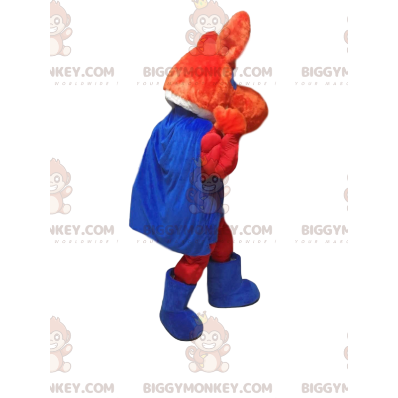 Costume de mascotte BIGGYMONKEY™ de renard rouge en tenue de