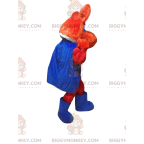 Costume de mascotte BIGGYMONKEY™ de renard rouge en tenue de