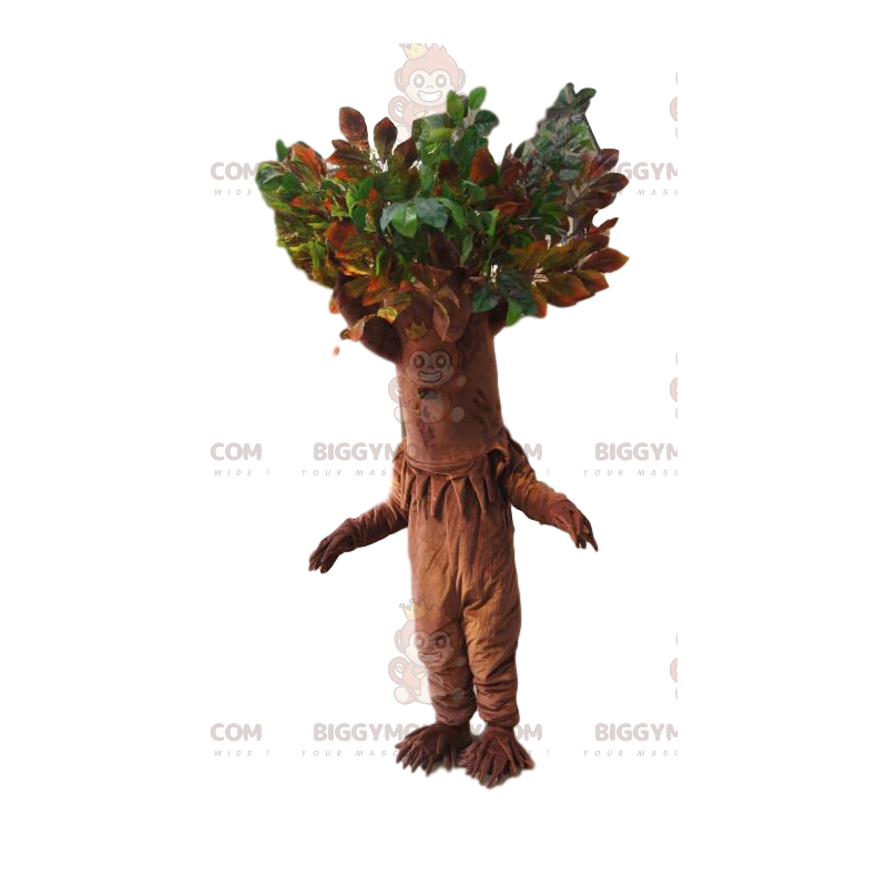 Kostým maskota stromu BIGGYMONKEY™ s úžasnou zelenou korunou.
