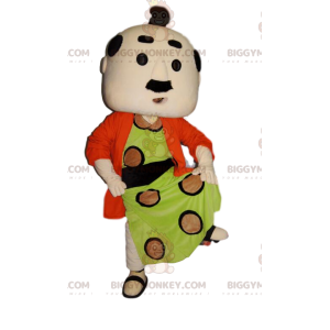 BIGGYMONKEY™ mascottekostuum van man in traditioneel Japans