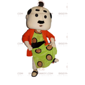 BIGGYMONKEY™ mascottekostuum van man in traditioneel Japans
