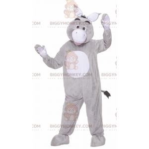 Gray and White Eeyore Donkey BIGGYMONKEY™ Mascot Costume -