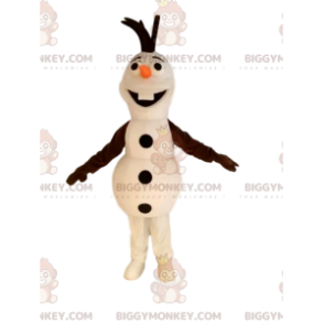 Traje de mascote BIGGYMONKEY™ de Olaf, o boneco de neve de