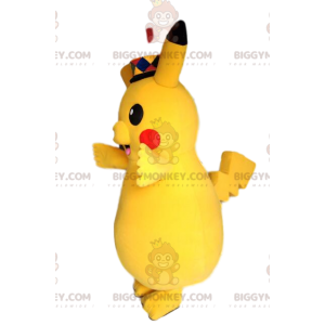 Costume de mascotte BIGGYMONKEY™ de Pikachu, personnage de