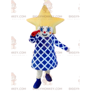Costume da mascotte BIGGYMONKEY™ per bambina con testa a forma