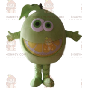 Super fun lime BIGGYMONKEY™ mascot costume. lemon costume –