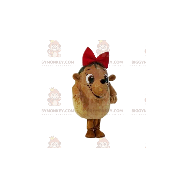 Simpaticissimo costume da mascotte riccio BIGGYMONKEY™, con