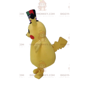 BIGGYMONKEY™ mascot costume of Pickachu, the famous creature