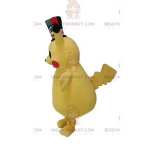 BIGGYMONKEY™ Maskottchenkostüm von Pickachu, der berühmten