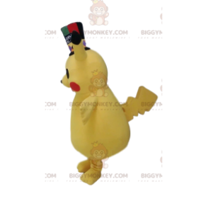 Costume de mascotte BIGGYMONKEY™ de Pickachu, la créature de