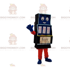 Zábavný kostým maskota na automatu BIGGYMONKEY™. kostým hracího