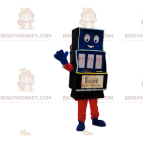 Leuk speelautomaat BIGGYMONKEY™ mascottekostuum. gokautomaat