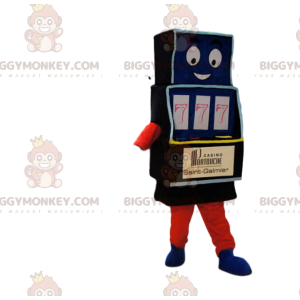 Costume de mascotte BIGGYMONKEY™ de machine à sous amusante.