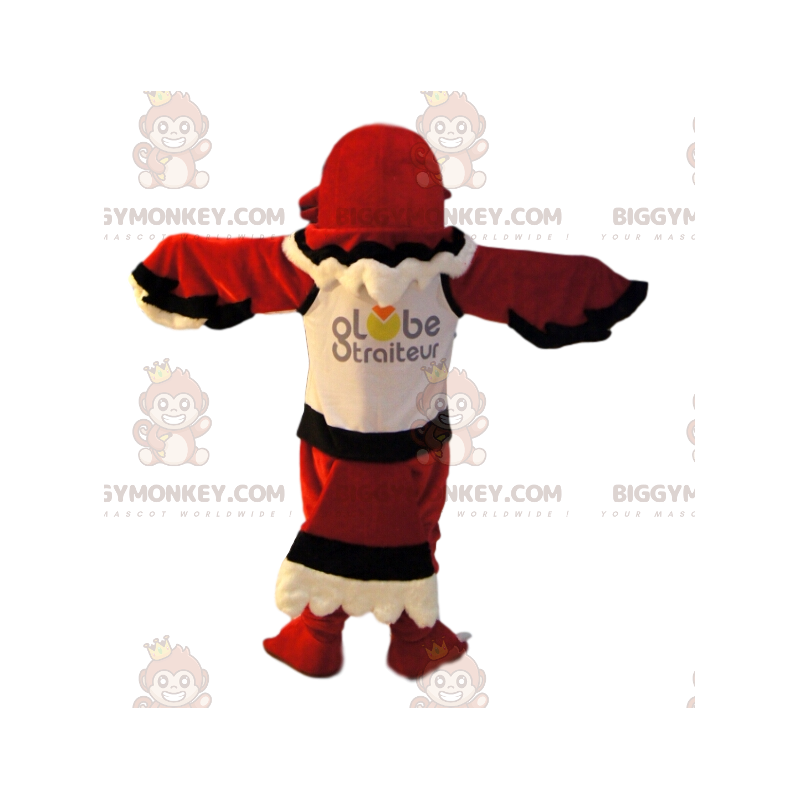BIGGYMONKEY™ Costume da mascotte Red Eagle Maglia sportiva.