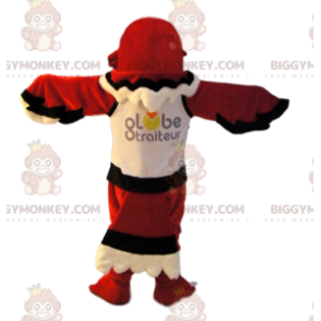 BIGGYMONKEY™ Costume da mascotte Red Eagle Maglia sportiva.