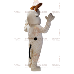 Kostium maskotki BIGGYMONKEY™ przedstawiający Odiego, białego