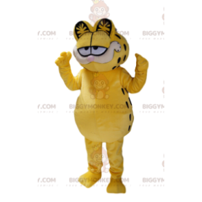 Disfraz de mascota BIGGYMONKEY™ de Garfield, el gato codicioso