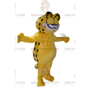 Disfraz de mascota BIGGYMONKEY™ de Garfield, el gato codicioso