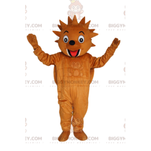 Costume da mascotte BIGGYMONKEY™ riccio marrone molto